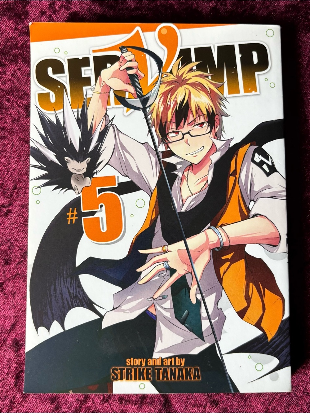 Servamp Vol. 5 Manga - Orange & Black Cover